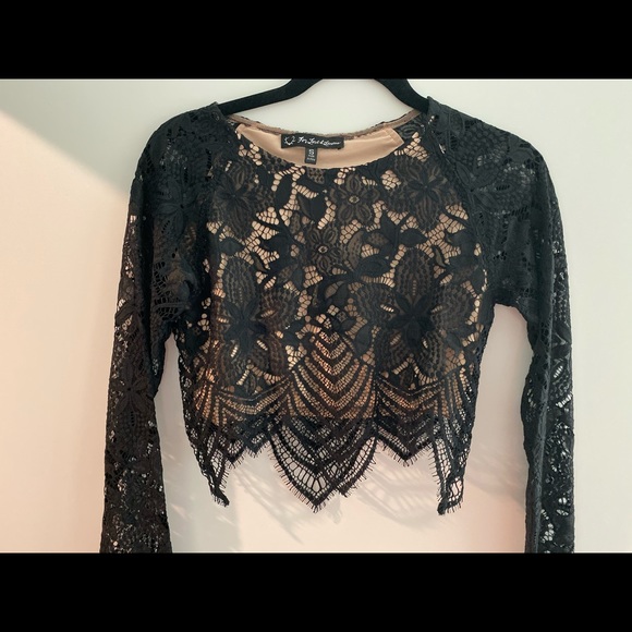 For love and lemons crop long sleeve - Picture 1 of 3